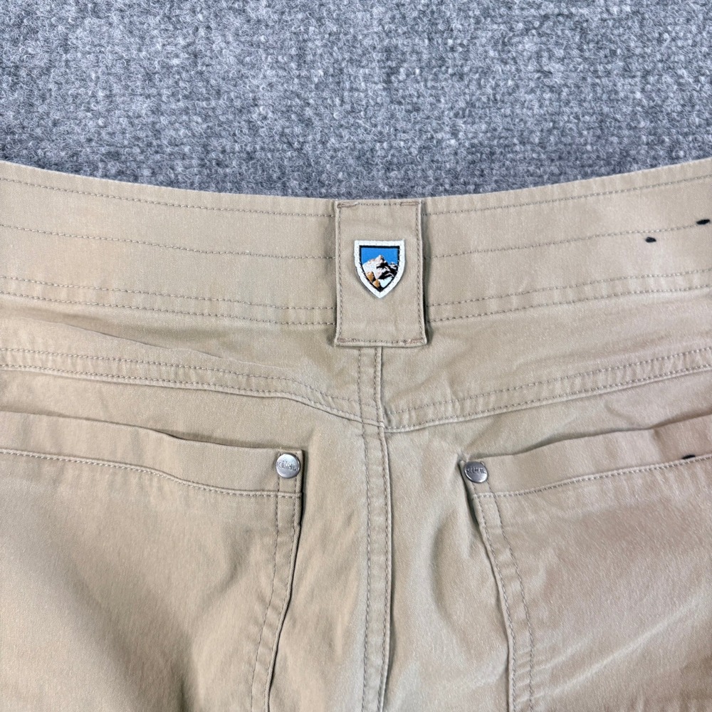 KUHL Revolvr Rogue Mens Tan Khaki Articulated Knee Hiking Outdoor Pants 31x30 - Picture 5 of 12